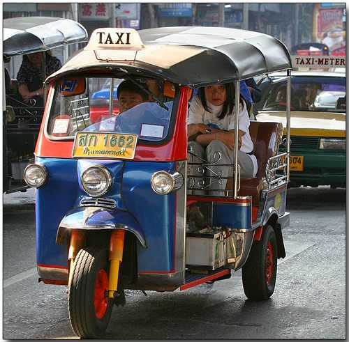 Thailand tuk tuks