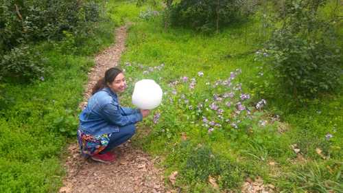 Brittany and her cotton candy